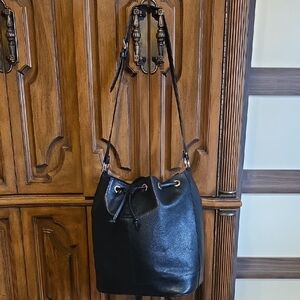 Burberry Elegant Black Hobo Bag